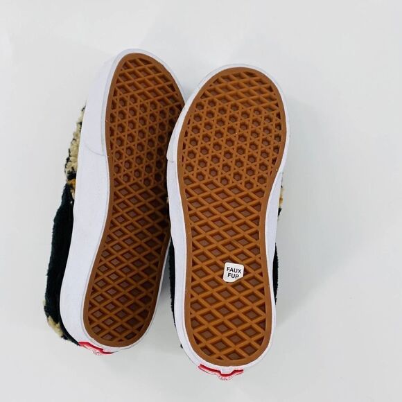 VANS Sherpa Slip-On 59 Sneakers Leopard Print Size 5.5 - Picture 11 of 11
